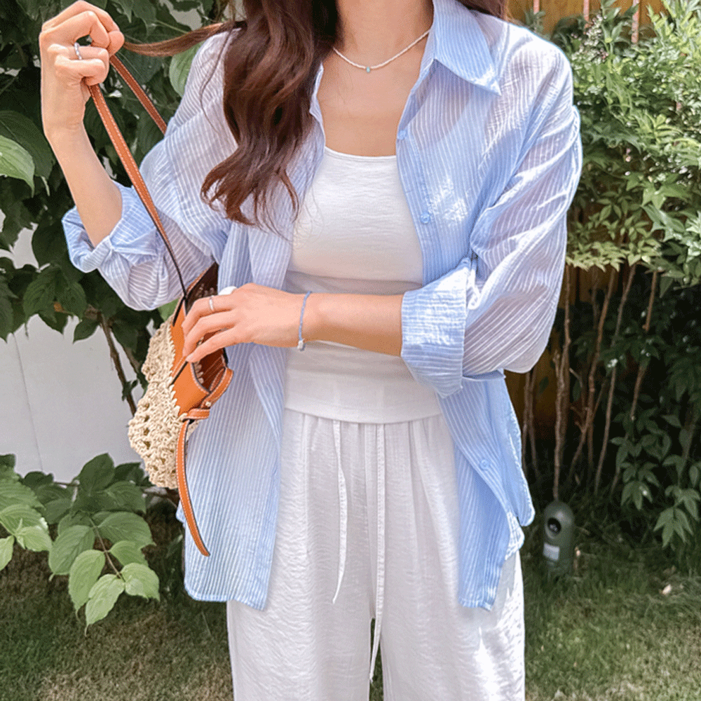 [Built-in Cap] Black & I Basic Square Neck Ribbed Sleeveless Cap [size:F(55~66)]