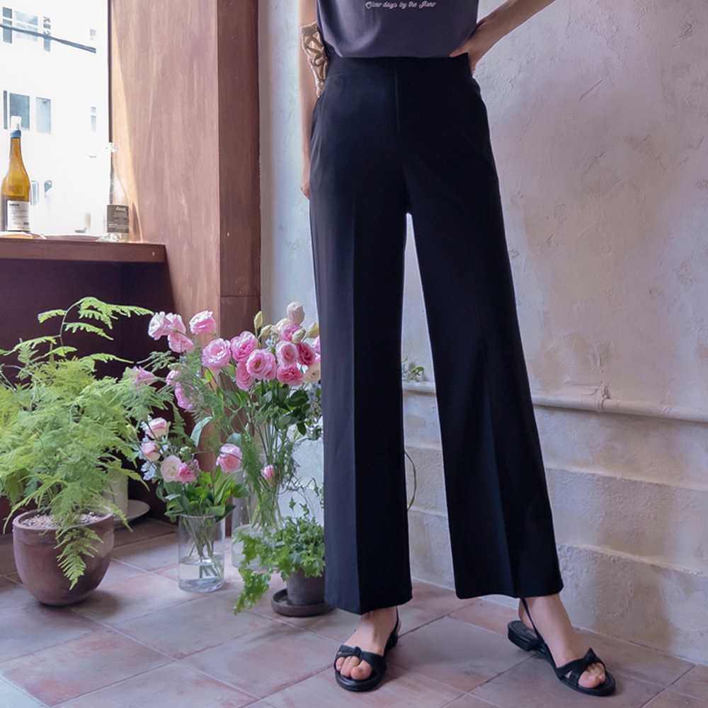 Summer Cut-out Cooling Spandex Super Comfortable Slim Fit Band Pants [size:S,M,L]
