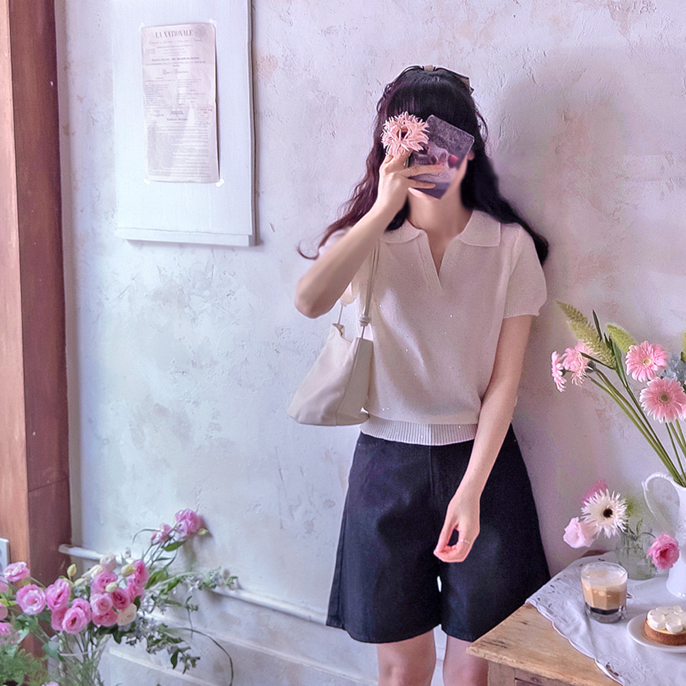 Subtle Sequin Luxury Kara Summer Cool Knit [size:F(55~66)]
