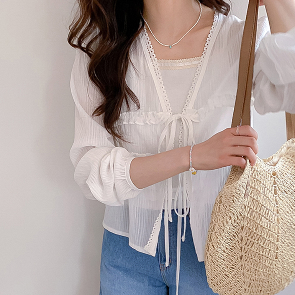 Soiren Yeorimood Freel Cardigan Blouse [size:F(55~66)]