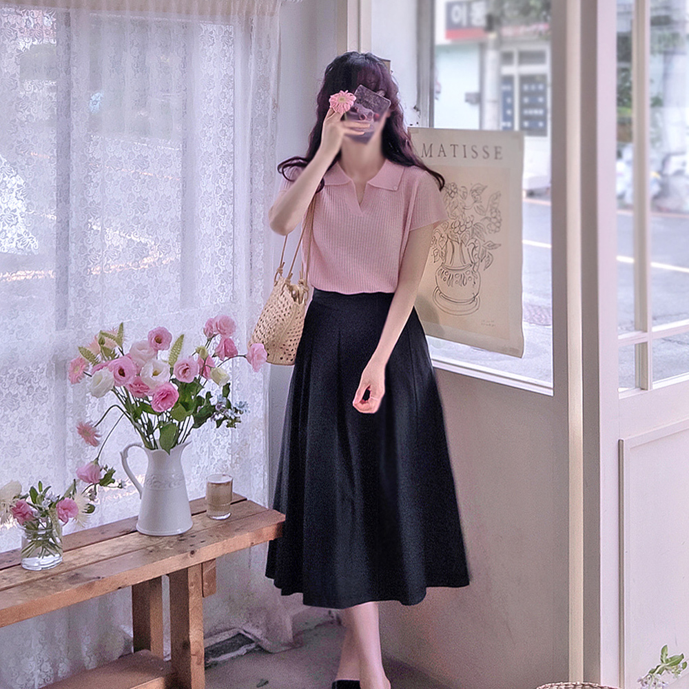 Modern Pendant Lovely Collar Neat and Cool Knit [size:F(55~66)]