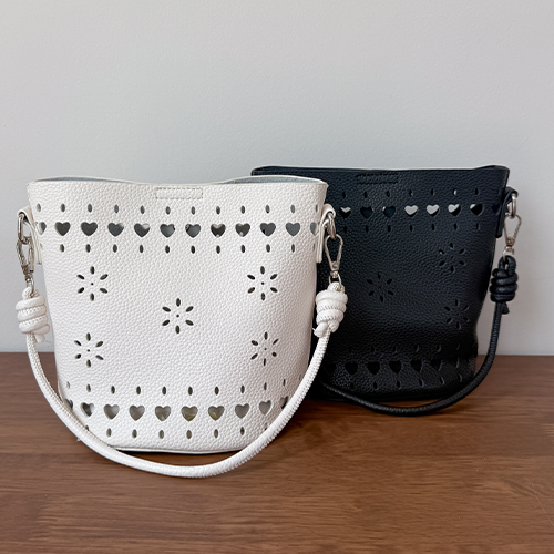 Angels Hug Pouch Set Punching Bucket Bag