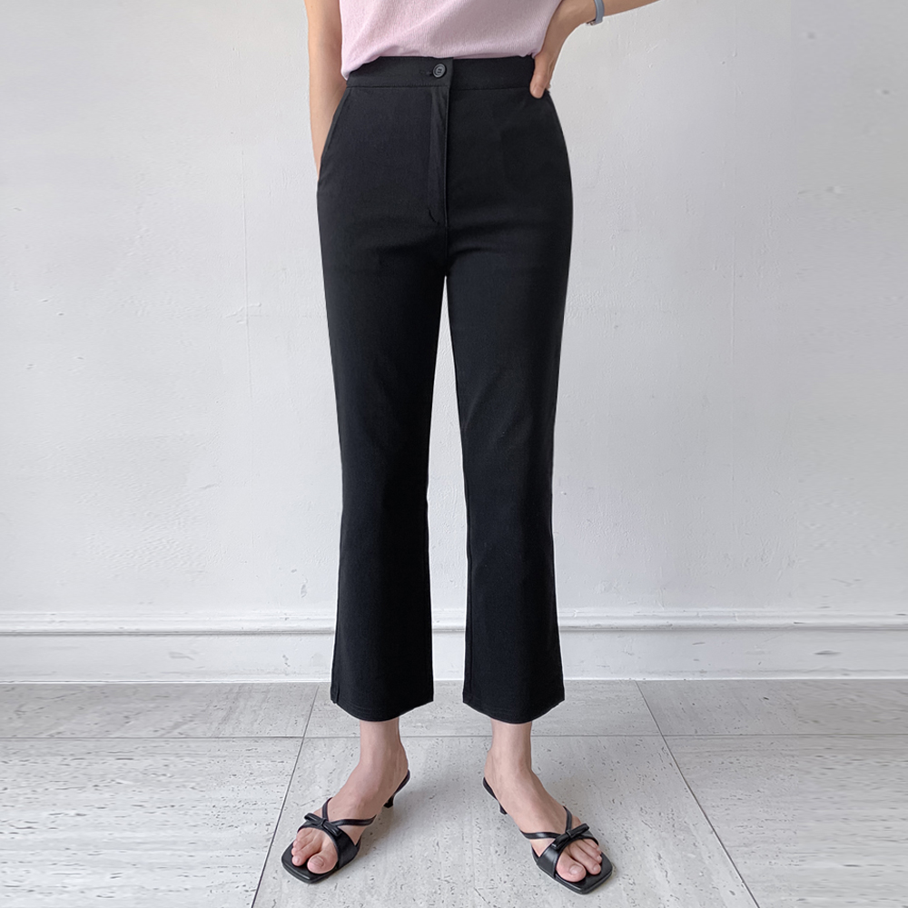 Four-way Stretch Silky Capri Pants (Short/Basic/Long) [size: S, M, L, XL, 2XL]