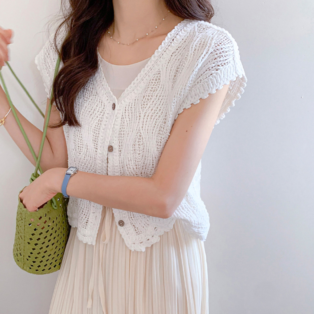 Luna Skasi Knit Vest [size:F(55~66)]