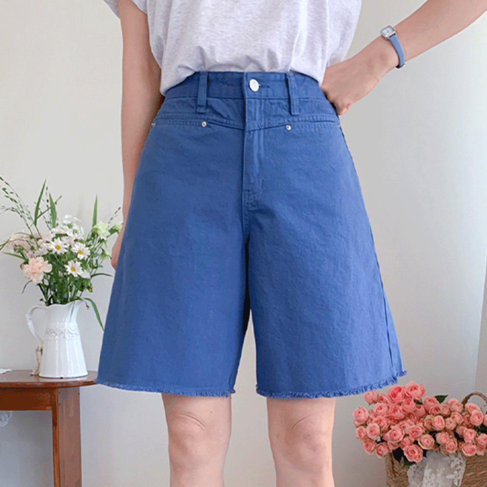 Adele Bermuda Pants [size:S,M,L]