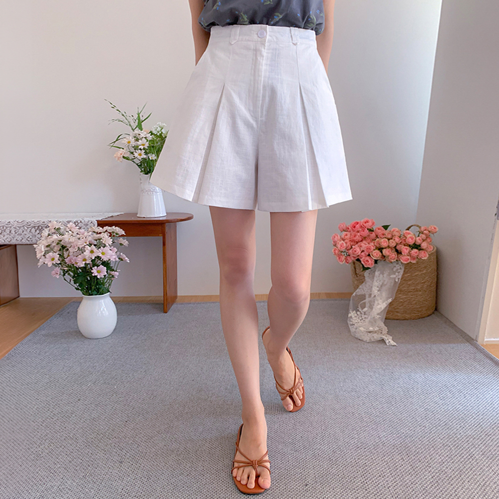 Chloe Pleats Kyurot Pants[size:S,M,L]