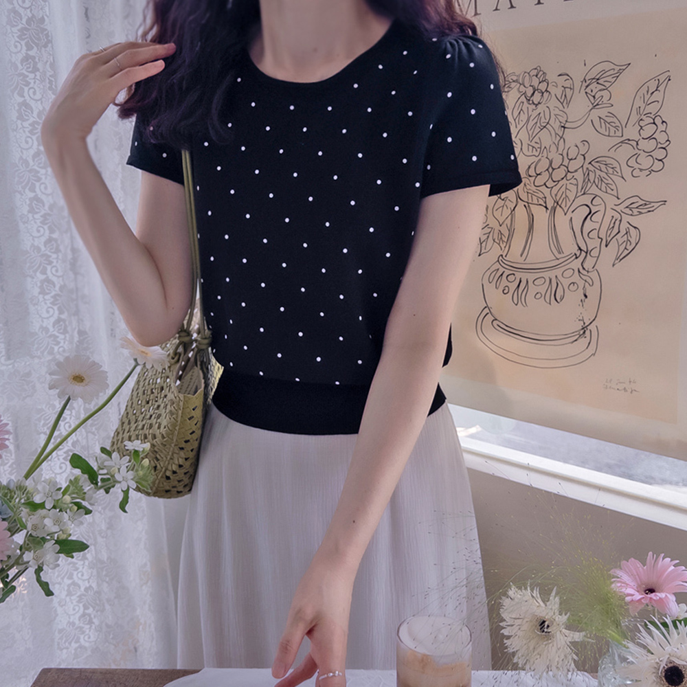 Plantia Love Dot Cute Summer Cool Knit [size:F(55~66)]