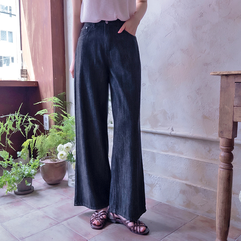 It's Summer Flexible Lyocell Fluffy Cover Fit 3-Tier Band Pants [size:S,M,L (Long/Basic/Short)]