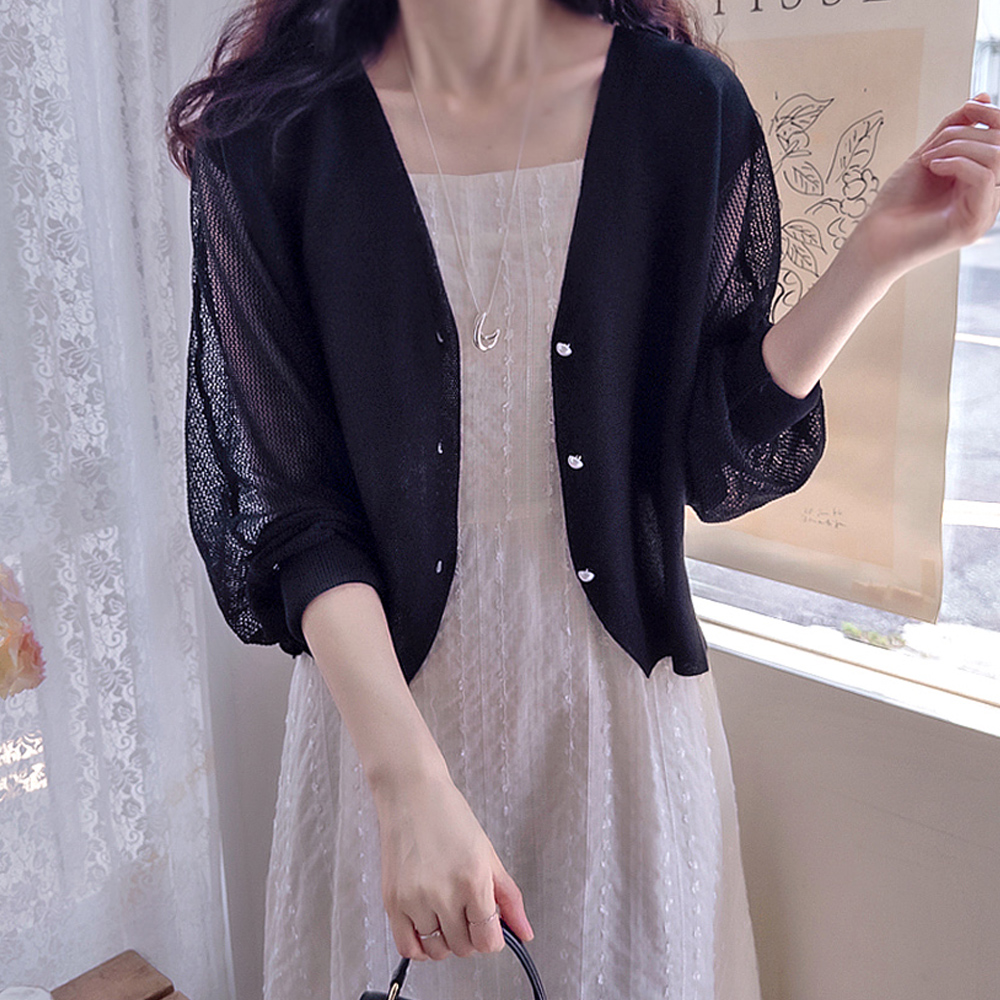 Lotzbell Summer Mesh Premium Beauty Must-Have Cardigan [size:F(55~66)]