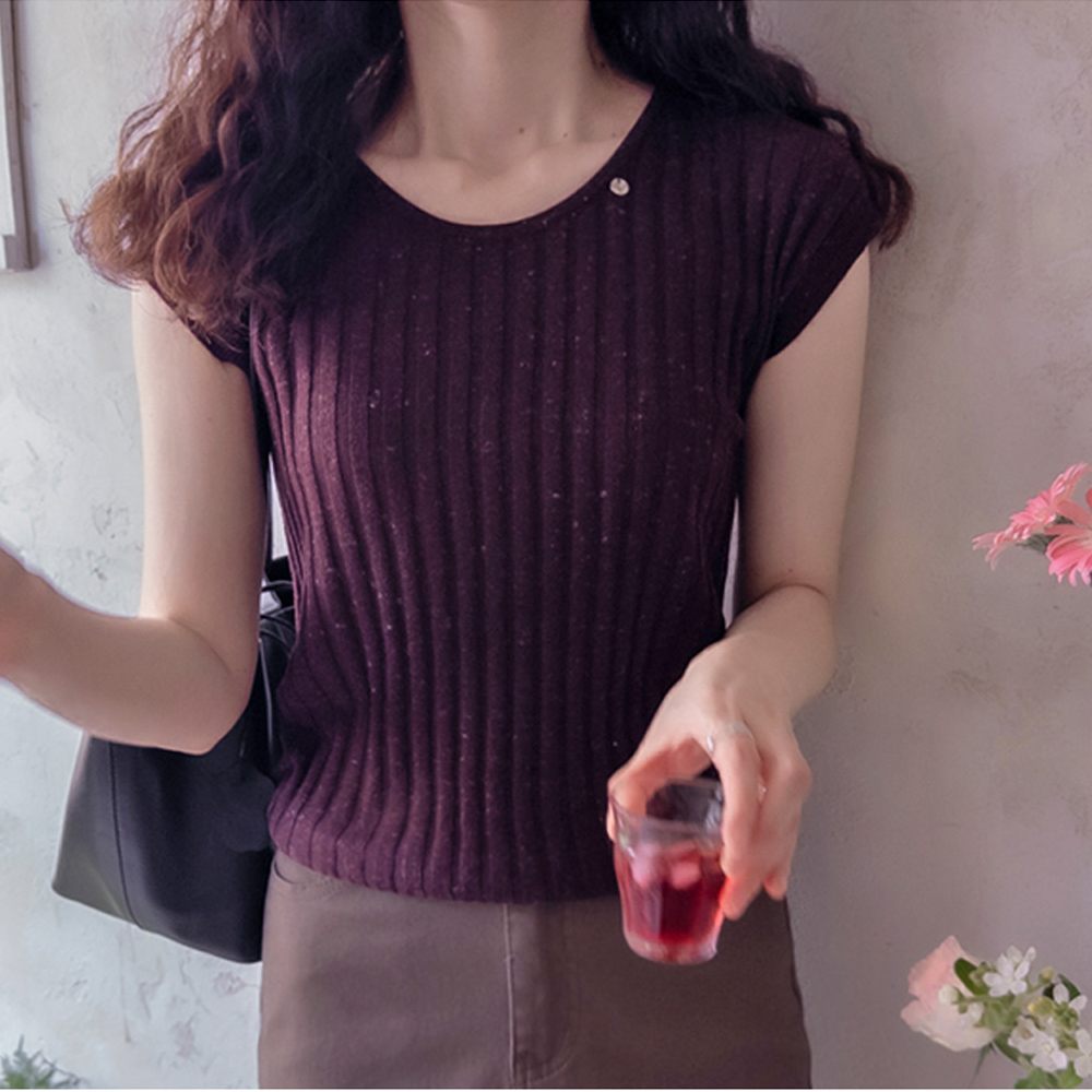 Road Ribbed Autumn Color Pendant Soft Span Knit [size:F(55~66)]