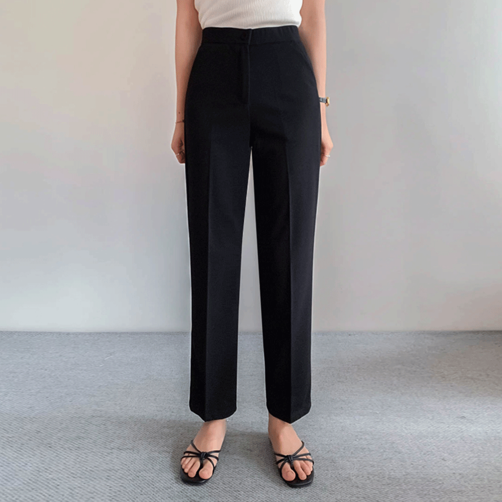 Unedited Slim Slacks with 3 Lengths and Stretchy Spandex (Short/Basic/Long) [size:S,M,L,XL,2XL]