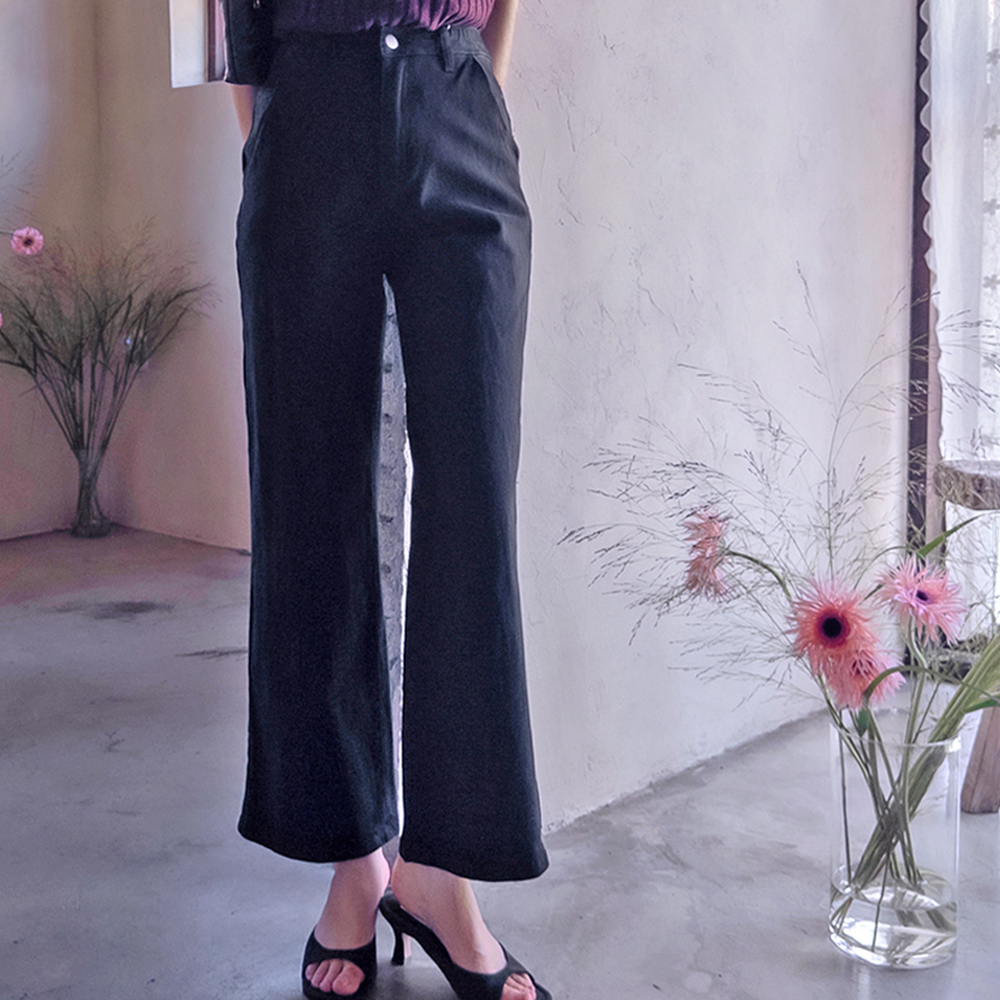 [3-Fold Length] Polzek Soft Spandex Perfect Line Fluff Cover Band Pants [size:S,M,L (Short/Basic/Long Length)]