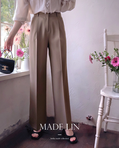 [New Arrival Special 20% Off] <FONT color=#5a3954>MADE LIN</font> Kateon Firm & Flexible High-Quality Perfect Fit Wrinkle-Free Pants [size:S,M,L]