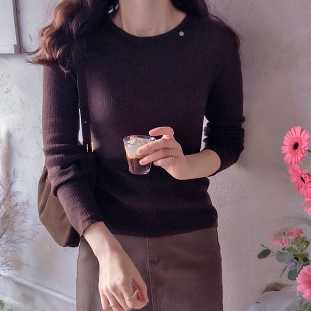 Sweet Pendant Flexible Ribbed Soft Stretch Spandex Delicate Fit Knit [size:F(55~66)]