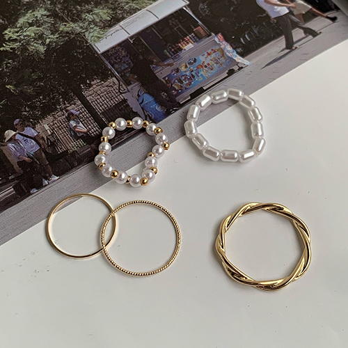 Dayday Shining Layered Ring Set
