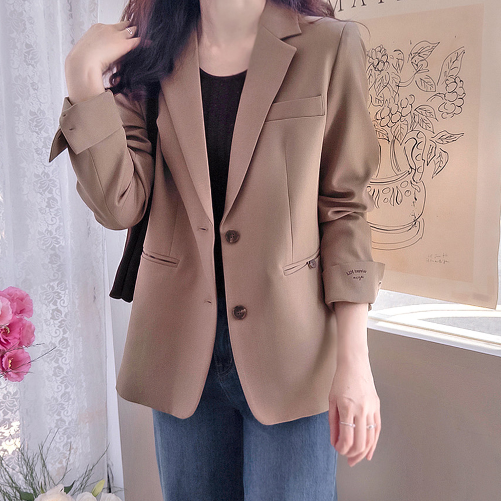 [New Arrival Special 15% Off] <FONT color=#5a3954>MADE LIN</font> Cloyd Sleeve English Embroidery Jacket Sophisticated Luxury [size:F(55),L(66~77)]