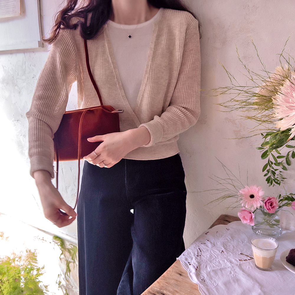 Autumn Waffle Lovely Weave Double Layered Knit [size:F(55~66)]