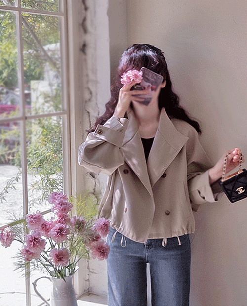 Super Double-button High-Quality Sturdy Flexible Smooth Jacket [size:F(55~66)]