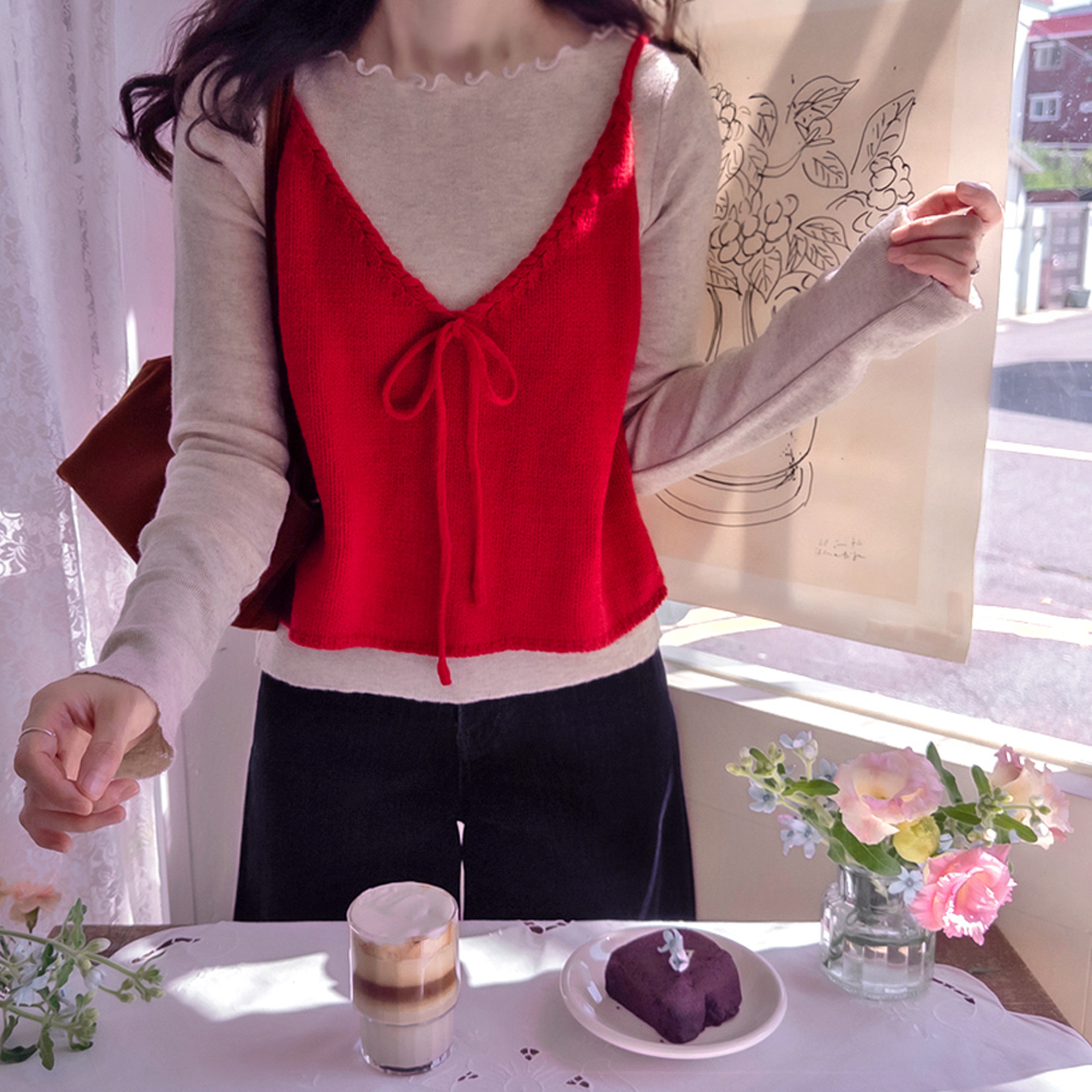 Clamins Ann Ribbon Lovely Body-Covering Bustier [size:F(55~66)]