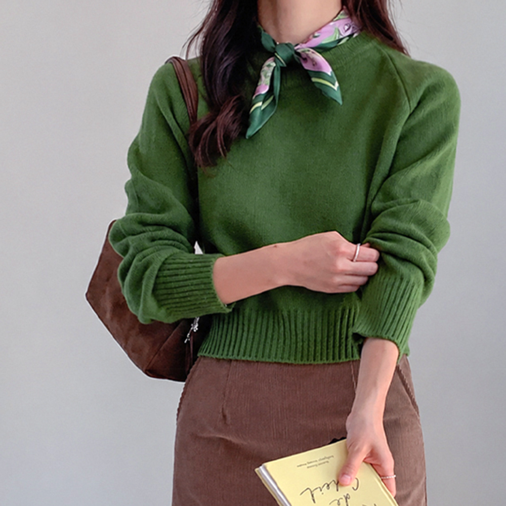 Berua Thick and Fluffy Round Knit [size:F(55~66)]