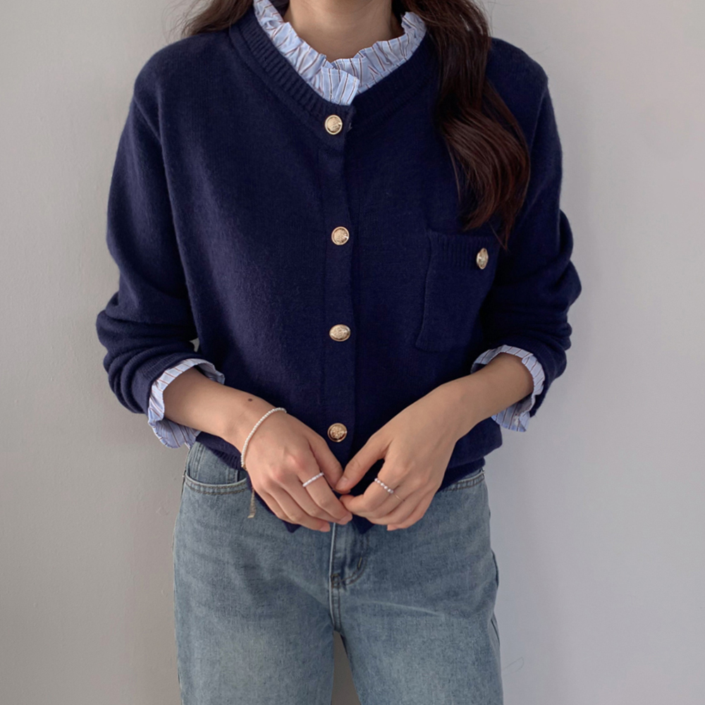 Breeze Freel key point Knit Cardigan [size:F(55~66)]
