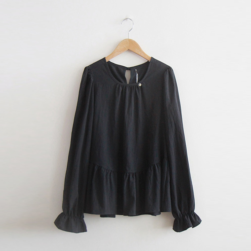 [Special Sale 30% ★ Limited Quantity] Primson Neck Pendant Strap Set Blouse [Size: F (55~66)]