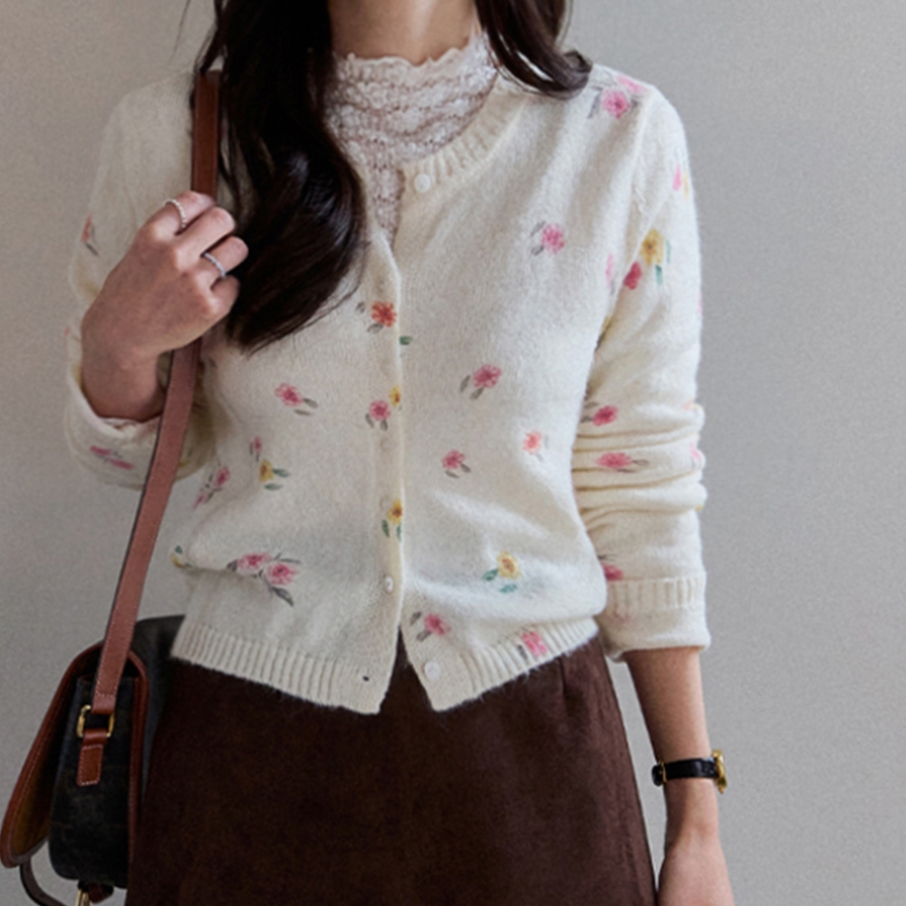 Lebea Flower Cozy Cardigan [size:F(55~66)]