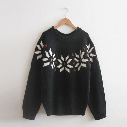 [Special Sale 30% ★ Limited Quantity] Craven Snowflake Warmth Daily Knit [size: F (55~66)]