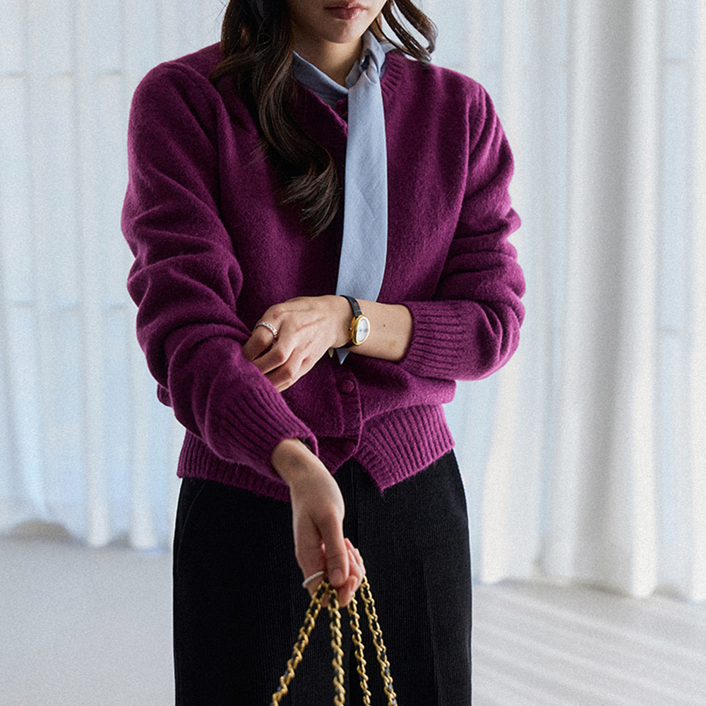 Amélie Converton Pocky Round Cardigan [size:F(55~66)]